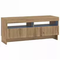 TV staliukas LED televizoriaus spintelė EDE 100 x 35 x 43 cm Artisano ąžuolo