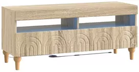 TV staliukas LED televizoriaus spintelė ALKMAAR 100 x 35 x 43 cm