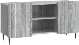 TV staliukas Televizoriaus spintelė 102 x 34,5 x 52 cm Pilka sonoma ąžuolo