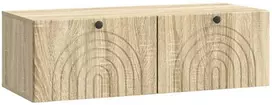 TV staliukas Sieninė TV spintelė Sonoma ąžuolas 98 x 41 x 30 cm