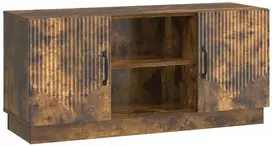 TV staliukas Televizoriaus spintelė 102 x 34,5 x 47 cm Dūminio ąžuolo