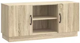 TV staliukas Televizoriaus spintelė 102 x 34,5 x 47 cm Sonoma ąžuolas