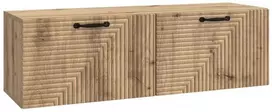 TV staliukas Sieninė TV spintelė 98 x 31 x 30 cm Artisano ąžuolo