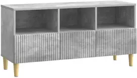 TV staliukas Televizoriaus spintelė 102 x 34,5 x 50 cm Betono pilka