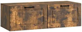 TV staliukas Sieninė TV spintelė Dūminio ąžuolo 98 x 41 x 30 cm