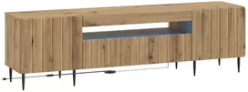 TV staliukas LED televizoriaus spintelė ZWOLLE 153 x 35 x 43 cm