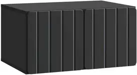 TV staliukas Sieninė TV spintelė 59,5 x 41 x 30 cm Juoda Apdirbta mediena
