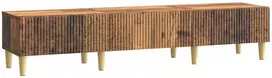 TV staliukas Televizoriaus spintelė Sendintos medienos 147 x 34,5 x 30 cm