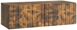 TV staliukas Sieninė TV spintelė 98 x 41 x 30 cm Dūminio ąžuolo