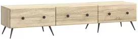 TV staliukas Televizoriaus spintelė Sonoma ąžuolas 147 x 34,5 x 30 cm