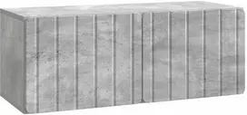 TV staliukas Sieninė TV spintelė 78,5 x 31 x 30 cm Betono pilka