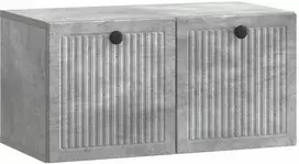 TV staliukas Sieninė TV spintelė Betono pilka 59,5 x 31 x 30 cm