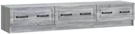 TV staliukas Televizoriaus spintelė 147 x 34,5 x 27 cm Pilka sonoma ąžuolo