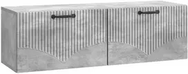 TV staliukas Sieninė TV spintelė Betono pilka 98 x 31 x 30 cm