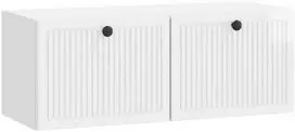 TV staliukas Sieninė TV spintelė Itin blizgi balta 78,5 x 31 x 30 cm