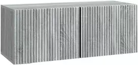 TV staliukas Sieninė TV spintelė 78,5 x 31 x 30 cm Pilka sonoma ąžuolo