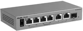 Šakotuvas Ruijie Komutatorius POE RG-ES207GS-P 4 prievadų + 2 x UPLINK + 1 x SFP REYEE