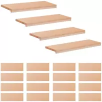 Laiptų pakopos 20 vnt. 70 x 25 x 2 cm Natūrali
