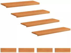 Laiptų pakopos 8 vnt. 100 x 30 x 2 cm Šviesiai rudas