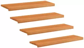 Laiptų pakopos 4 vnt. 100 x 30 x 2 cm Šviesiai rudas