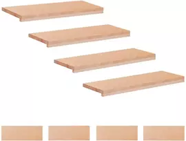 Laiptų pakopos 8 vnt. 70 x 25 x 2 cm Natūrali
