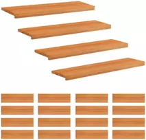 Laiptų pakopos 20 vnt. 100 x 30 x 2 cm Šviesiai rudas