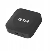 Tesla „TESLA“ Zigbee ZH44 Wi-Fi ir BLE šliuzas, skirtas išmaniųjų namų sistemoms, juoda