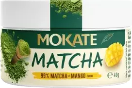 Žalioji arbata MOKATE Matcha mangų skonio 40g