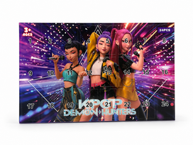 K-pop Demon Hunters Huntrix Advento Kalendorius