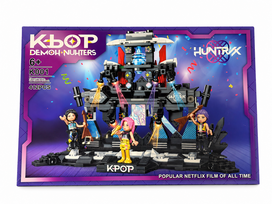 K-pop Demon Hunters Huntrix Konstruktorius  - 412 vnt