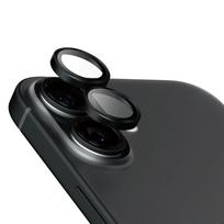 Panzerglass Hoops Ceramic kameros apsauginis stiklas iPhone 16 / 16 Plus, juodas