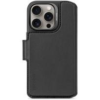 Decoded Leather Detachable Wallet MagSafe dėklas iPhone 16 Pro, juodas