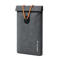 Wozinsky WPB-R12 RFID Blocking Phone Case with Flap and String 21.5×12 cm – Gray