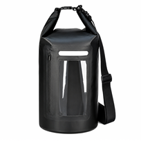 WNA-15L waterproof bag for a 15 l sup kayak with an RFID blocking divider – black