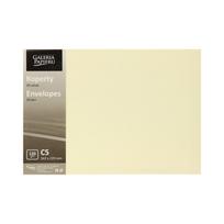 Vokai Galeria Papieru, C5, švelnios kreminės spalvos, 150 g/m2, 162x229mm, 10 vnt./pak.