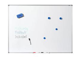 Magnetinė lenta Dahle, 90 x 120 cm., aliuminis rėmas, baltos spalvos