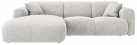 Kampinė sofa Cosmopolitan Design Nolio Haga 06, šviesiai pilka sp., kairinė, 170 x 260 cm x 72 cm