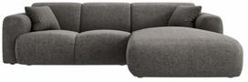 Kampinė sofa Cosmopolitan Design Nolio Haga 16, pilka sp., dešininė, 170 x 260 cm x 72 cm