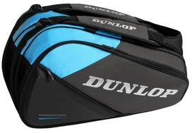 Padelio kuprinė Dunlop FX Performance, juoda sp./žalsvai mėlyna (cyan) sp., 65 l