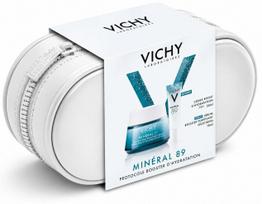 Veido priežiūros priemonių rinkinys Vichy Mineral 89 Daily Fortifying and Plumping Set, 60 ml, 3 vnt.