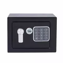 „Yale YSV/170/DB2“ laisvai pastatomas 3,8 l plieninis juodas seifas