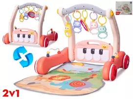 Play mat with BABY WALKER  - 86367 - PINK