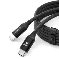 Orico CDX USB-C į USB-C laidas 100W 5A Power Delivery 1m, juodas