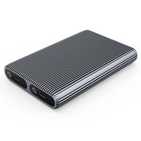 Orico AM2C3-2N dvigubas M.2 NVMe SSD išorinis dėklas USB-C 10Gb/s, pilkas
