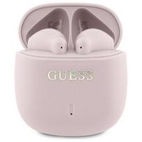 „Guess GUTWSJ14ESGP TWS Printed Classic Logo“ belaidės ausinės, rožinės
