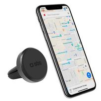 Sbs magnetinis automobilinis telefono laikiklis į ventiliacijos groteles, juodas