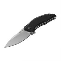 M-TAC Type 17 sulankstomas peilis, juodas / plieno spalvos, 8,5 cm geležte