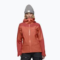 Moteriškas lietaus paltas NORRONA Falketind Gore-Tex deep sea coral/baked apple