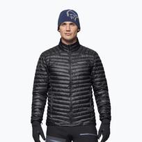 Vyriška pūsta striukė NORRONA Trollveggen Down800 Super Light caviar black