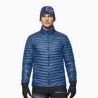 Vyriška pūsta striukė NORRONA Trollveggen Down800 Super Light dark blue